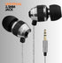 Betron B25 Earphones: Lightweight, noise-isolating wired headphones with strong bass, tangle-free cord, and soft tips