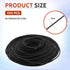 Sliverdew 100 Cassette Cassette 26-120 mm Cassette 1mm Pcs Recorder Rubber Belts Recorder Repair Maintenance Mix Flat