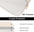 ARVOK Laptop Sleeve Case for 13/13.3/14 inch MacBook Air/Pro & HP Chromebook, Water-Resistant Leather Case with Pouch