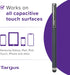 Targus Stylus Pen for Tablets, iPad, Smartphones, Touchscreen Devices, Slim Durable Rubber Tip (AMM01TBUS)