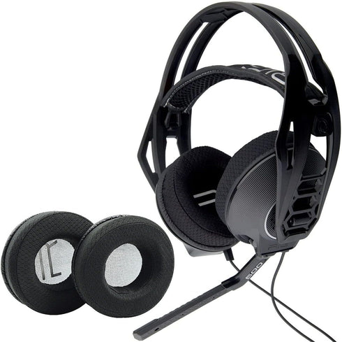 RIG 400HX Replacement Headphone Earpads for Plantronics RIG 400HX / RIG 500HX Stereo Gaming Headsets (Black)