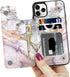 LETO iPhone 11 Pro Max Case, Leather Wallet Flip Folio Cover with Card Slots and Kickstand, Protective Phone Case (Pink