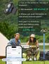 Bluetooth Long Selfie Stick - Lightweight Extendable Pole from 20'' to 118'' with Built-in Wireless Remote
