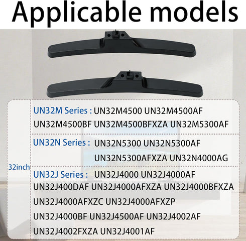 Tjfujie UN32N5300AF 32 inch UN32N5300AF UN32J4500AF UN32M4500 UN32M4500AF UN32J4002AF UN32J400DAF UN32J4000 Legs TV