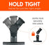 ECHOGEAR Speaker Wall & Ceiling Mount Pair, Universal Design for Vizio, Sony, Tilt & Swivel Without Tools, Easy to