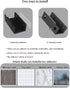 Under Desk Laptop Holder Rack Mount for Keyboard & Small Devices, Cable Box Wall Mount Tray Organizer