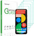 beukei Tempered Glass Screen Protector (4 Pack) for Google Pixel 5 5G, 9H Hardness, Touch Sensitive, Case Friendly