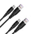 Generic 2-Pack USB A to USB C Cable Fast Charging Cable