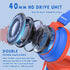 Kids Volume Limited 85/96dB Headphones, Wired Over-Ear/On-Ear Foldable Headset with Inline Cable Aux 3.5mm Cord Mic