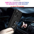 STARSHOP Phone Case for Samsung Galaxy A21 - Military Grade Shockproof Protective Dual Layer Cover with Screen Protector