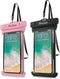 ProCase Waterproof Phone Pouch for Snorkeling, Underwater Dry Bag for iPhone 15 14 13 Pro Max and Galaxy S24 (2 Pack)