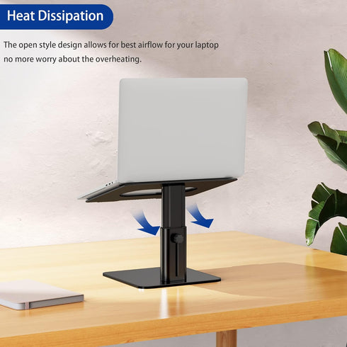 BESIGN LSX6N 10-15.6" Laptop Stand, Ergonomic Adjustable Notebook Riser, Computer Holder, Laptop Mount Compatible