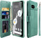 VANAVAGY Forest Green Wallet Case for Google Pixel 7, RFID Block, Leather, Wireless Charging, Card Holder & Screen
