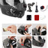 34in1 Motorcycle Helmet Chin Mount Kits for GoPro Hero 10 9 8 7 & Other Action Cameras with Sticky Mounts