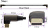 Right Angle USB C to USB C 3.1 Gen 2 Cable (3A) USB 3.1 Type C Male to Male Extension Cable Fast Charging Compatible for Google Pixel 4 3 XL,Samsung Galaxy Note 10 S20,MacBook(0.3M/2Pack)