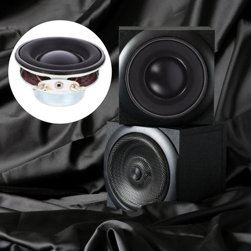 Healifty 4 Ohm 5W Full Range Mini DIY Audio Subwoofer Loudspeaker for Home Car Audio Speakers
