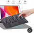 Wireless Bluetooth Keyboard with Touchpad, 10inch Portable Rechargeable Slim Keyboard for iPad/iOS/Android Devices