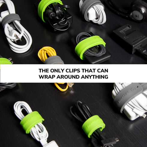 Storage Straps, Reusable Cable Ties, Hose Storage Accessories Holder for Home, Office, Garage Organization, 12" (Pack
