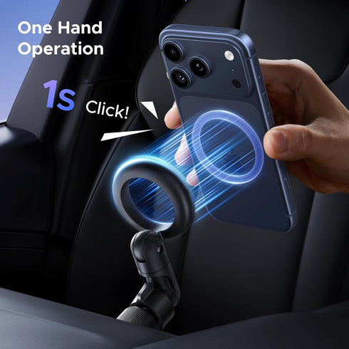 UGREEN 17 16 15 14 13 12 Phone Mount for Magsafe Air Vent Car Mount Magnetic Never Block Phone Holder Strengthen