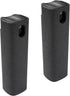 Attkryy 2 Pack Portable Screen Cleaner Spray Bottle with Microfiber Cloth Wipeable Shell