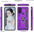 LeYi Case for Moto G Pure, G Power 2022 / G Play 2023, with Tempered Glass Screen Protector, Purple