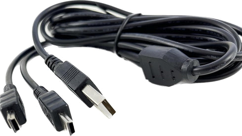 10FT-MINI-USB MX808 OMNIHIL Splitter Cable Compatible with Autel MaxiCheck Diagnostic Scan Tool