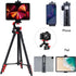 teefeet 53 inch Tablet Tripod Aluminum Tablet & Phone Tripod for iPad Pro/iPhone, Lightweight Travel Stand