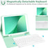 Keyboard Case for iPad 10.2" 9th Gen 2021, Wireless Bluetooth Keyboard with Pencil Holder for iPad 8th/7th Gen