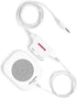 Sangean PS-300 Pillow Speaker with In-line Volume Control and Amplifier (White)