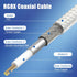 18ft, RG8X PL-259 PL259 Ullnosoo CB Coax Cable CB Radio Antenna Cable Coaxial Cable with Male to FME Female/ Male
