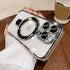 Magnetic Invisible Stand for iPhone 15 Pro Max Case, Military-Grade Protection, Clear Scratch-Resistant