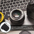 2pcs Camera Lens Bag Accessories, Drawstring Lens Case Pouch for DSLR Camera Lens, Shockproof Neoprene