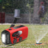 2000mAh SOS Alarm Emergency AM FM Weather Radio, Portable Hand Crank Solar Battery Operated