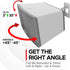 Play 3 Wall Mount White, Compatible with Sonos Play:3, Adjustable Swivel & Tilt Mechanism