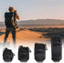4pcs Camera Lens Bag - 4 Sizes Drawstring Lens Pouch with Thick Protective Neoprene for Canon, Nikon, Sony