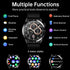 Smart Watch for Men, Fitness Tracker with Heart Rate Monitor, Pedometer, Full Touch Screen Waterproof for Android iOS