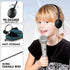 Kids Headphone Bulk 24 Pack for Classroom, Wholesale Earphones Class Set for Students Teens Children - Black
