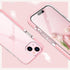 MATEPROX iPhone 15 Plus Case - Clear Slim Shockproof Bumper Cover for 6.7" iPhone 15 Plus 2023 - Pink