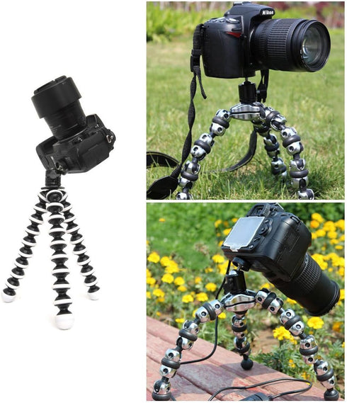 SLOW DOLPHIN 360 Degree Swivel Mini Ball Head Hot Shoe Mount Adapter with 1/4 Tripod Screw for Cameras, 2 Packs
