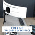 VIVO 75mm 100mm 49 inch 1.4 inch MOUNT-POLE49U Steel Ultrawide Monitor Bracket Pole Mount with Removable and VESA