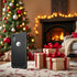IDweel iPhone Xs Max Case with Tempered Glass Screen Protector - 3 in 1 Heavy Duty Protection Hard PC Cover, Black