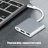 ciciglow 3 1 5Gbps 3.0/4K Laptop USB C to HDMI Video Adapter, in Multi Port USB C Hub, Docking Station with USB