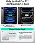 ESR 11 Inch 11 (2022/2021/2020, 4th/3rd/2nd 2-Way 2 for iPad Pro Case, iPad Pro Folio Cover Generation), Convenient