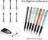 Digiroot High Precision Disc Tips Replacements for Capacitive Stylus Pens (6-Pack)