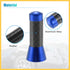 REPAIROCK 1 Set 3.5cm 1.38 Inch Car AM FM Radio Signal Antenna Mast Universal Blue Carbon Fiber Pattern Black Auto