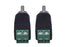 RCA Plugs for Speaker Wire, Phono RCA Male Plug Solderless Converter, 12 Pack