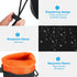PATIKIL 2 Pcs Camera Lens Bag, 3.9" ID x 7.1" H Drawstring Pouch with Thick Neoprene for DSLR Camera Lens