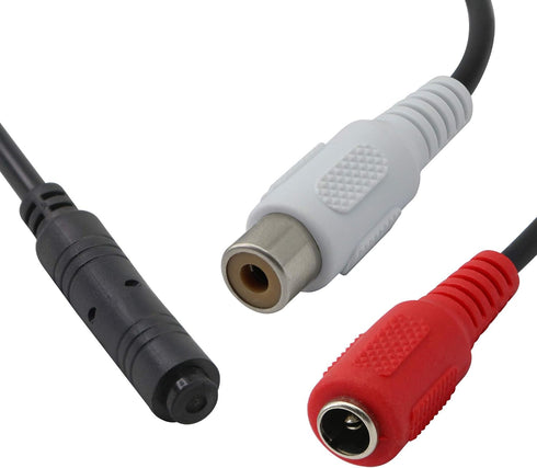 GINTOOYUN High Sensitivity Microphone for CCTV - Mini Audio Pickup