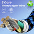 Cable(3Pack 4FT), 3 1 16/15/14/13/iPad/Android/Tablets IDISON Multi Charging in Charging Cable for Multiple Devices