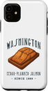 American Regional Foods Designs Washington Cedar PLANKED Salmon Food Case for iPhone 11